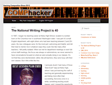 Tablet Screenshot of comphacker.org